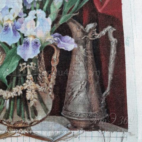 Вышивка  - ткань: Страмин-Конгресс 24 ct, техника: петит/полукрест <br>Автор вышивки: Валентина Фефелова (Pink_fish)