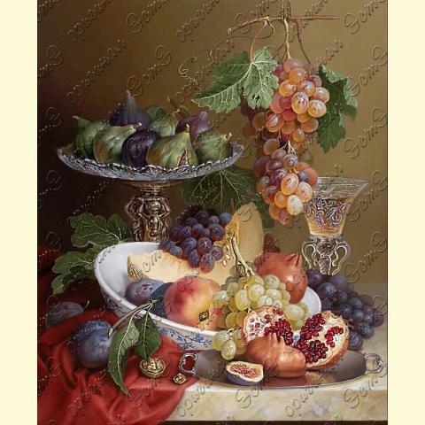 Оригинал схемы - отредактированная репродукция картины