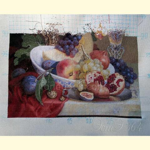 Вышивка  - ткань: Лугана 25 ct, техника: петит-поинт <br>Автор вышивки: Людмила Пинаева (люпин)