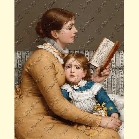 Оригинал схемы - отредактированная репродукция картины