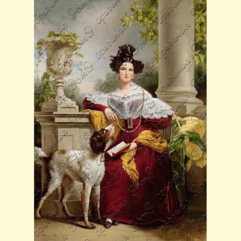 Оригинал схемы - отредактированная репродукция картины