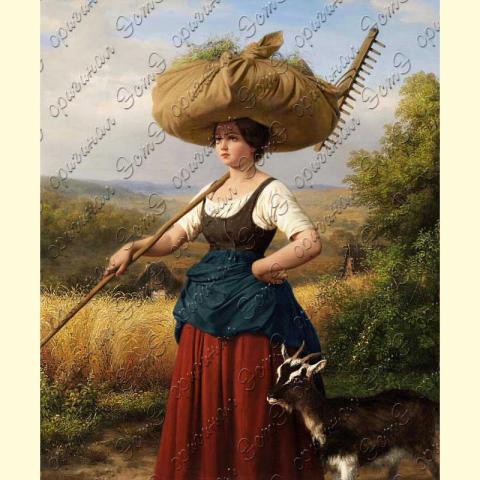 Оригинал схемы - отредактированная репродукция картины