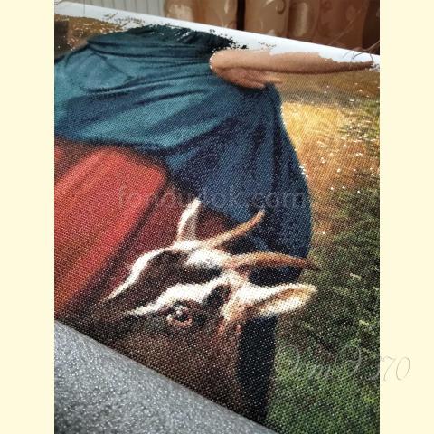 Вышивка  - ткань: Аида 18 ct, техника: крестик в 2 нитки<br>Автор вышивки: Уляна Ренчка