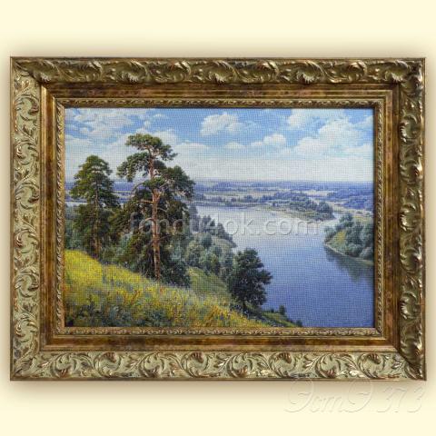 Вышивка в оформлении  - ткань: Страмин-Конгресс 24 ct, , техника: петит/полукрест <br>Автор вышивки: Ирина Солохина