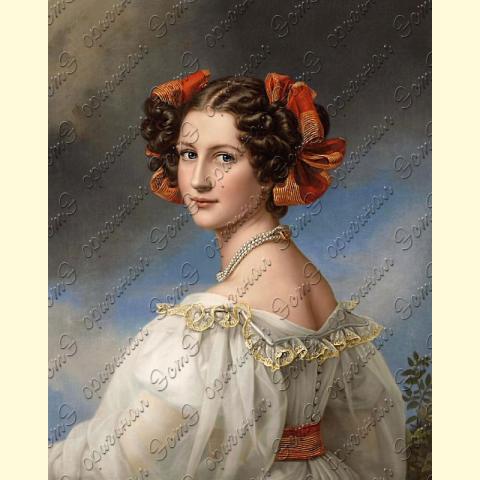 Оригинал схемы - отредактированная репродукция картины