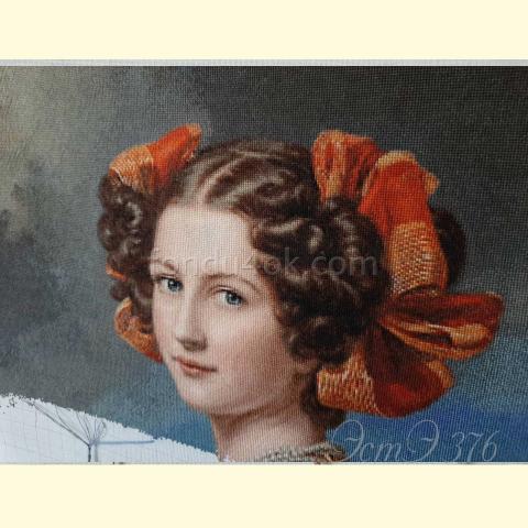 Вышивка  - ткань: Аида 18 ct, техника: крестик<br>Автор вышивки: Валентина Фефелова (Pink_fish)