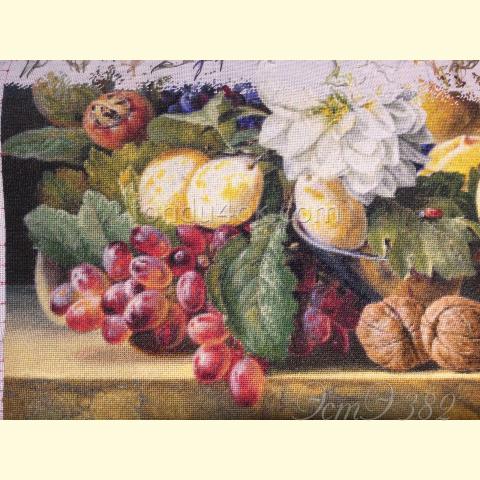 Вышивка  - ткань: Конгресс-страмин 24 ct, техника: петит-полукрест <br>Автор вышивки: Татьяна Федина (tatusha)