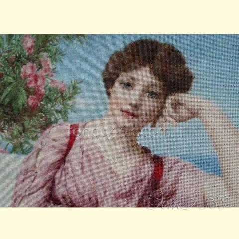 Вышивка  - ткань: Страмин-Конгресс 24 ct, , техника: петит/полукрест <br>Автор вышивки: Валентина Фефелова (Pink_fish)