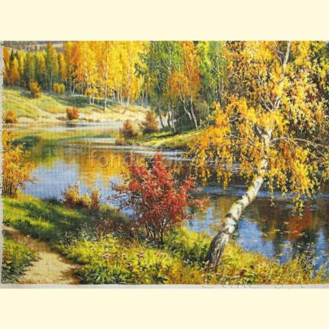 Вышивка  - ткань: Аида 18 ct, техника: крестик в 2 нитки<br>Автор вышивки: Лариса Бекряшева (ЛаВи)