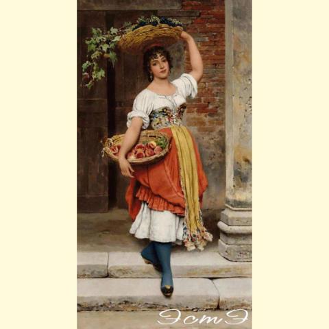 Скрин - компьютерное изображение схемы вышивки