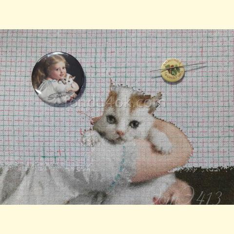 Вышивка  - ткань: Страмин-Конгресс 24 ct, техника: петит/полукрест <br>Автор вышивки: Алла Доменко (domenkoalla)