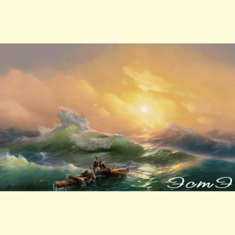 Скрин - компьютерное изображение схемы вышивки