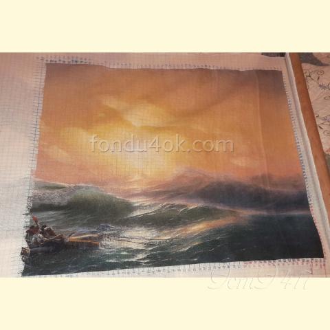 Вышивка  - ткань: Конгресс-страмин 24 ct, техника: петит-полукрест <br>Автор вышивки: Анастасия Трушинская (Asia)