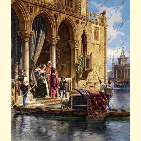 Оригинал схемы - отредактированная репродукция картины