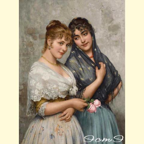 Скрин - компьютерное изображение схемы вышивки