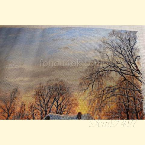 Вышивка  - ткань: Страмин 24 ct, техника: петит-полукрест <br>Автор вышивки: Лариса Якубова (fatima7aminna)