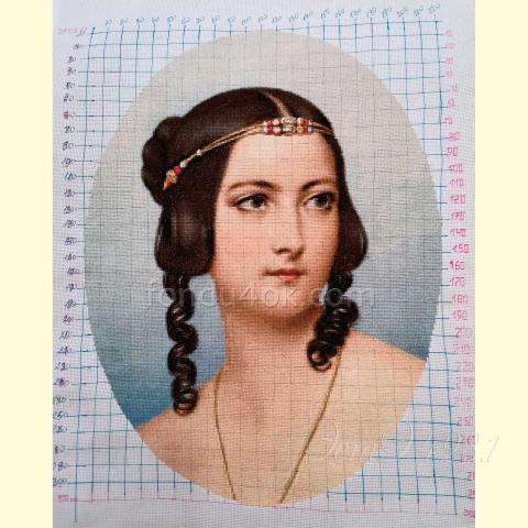 Вышивка  - ткань: Аида 18 ct, техника: крестик в 2 нитки<br>Автор вышивки: Ольга Дьячкова (olgahendel)