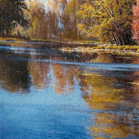 Вышивка  - ткань: Сетка гобеленовая 25 ct, , техника: петит/полукрест <br>Автор вышивки: Jolanta Gaidienė (notera)