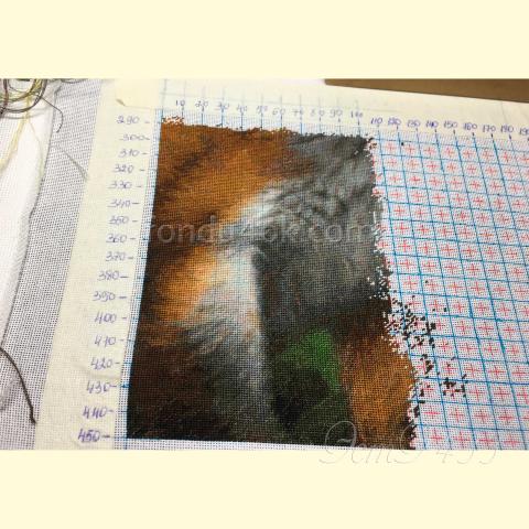 Вышивка  - ткань: Лугана 25 ct, , техника: петит/полукрест <br>Автор вышивки: Татьяна Равчеева (zoociti127560)