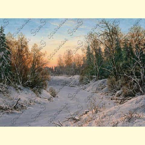 Оригинал схемы - отредактированная репродукция картины