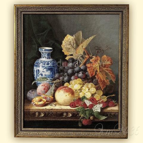 Вышивка в оформлении - ткань: Аида 18ct, техника: крестик в 2 нитки<br>Автор вышивки: Татьяна Безрукавых (tatiana_135)