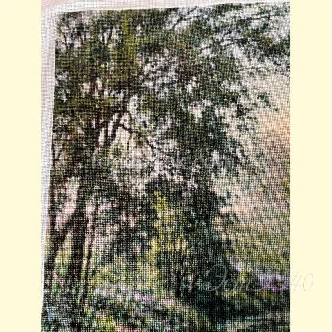 Вышивка  - ткань: Аида 20 ct, техника: крест