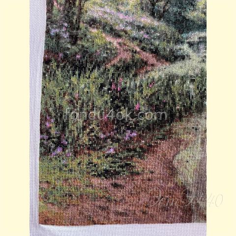 Вышивка  - ткань: Аида 20 ct, техника: крест