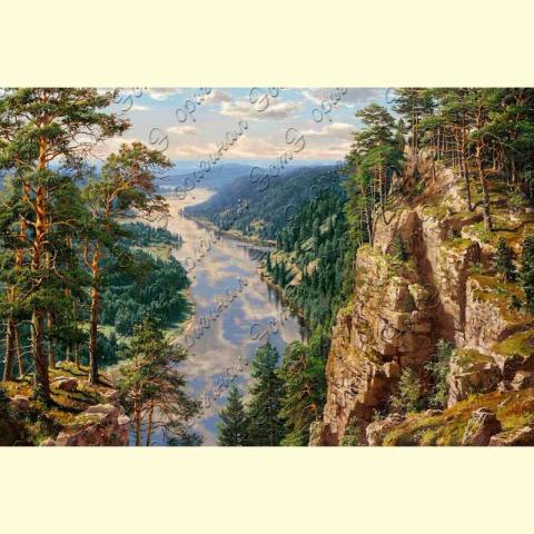 Оригинал схемы - отредактированная репродукция картины