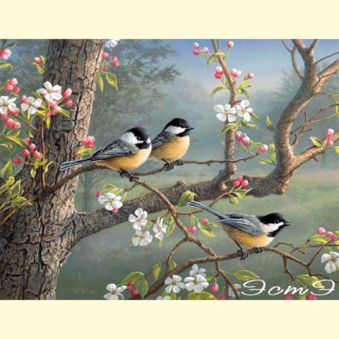 Вышивка  - ткань: Лугана 25 ct, техника: петит-полукрест <br>Автор вышивки:  ЭстЭ