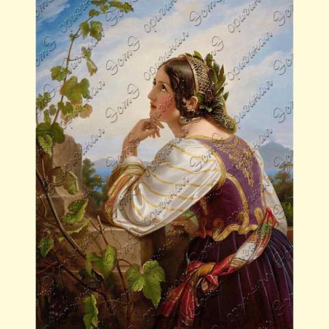 Оригинал схемы - отредактированная репродукция картины