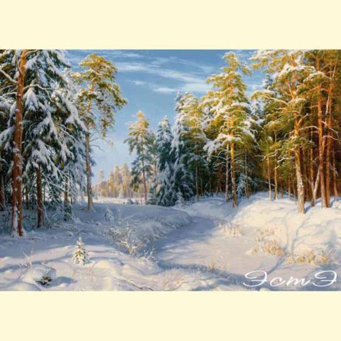 Скрин - компьютерное изображение схемы вышивки