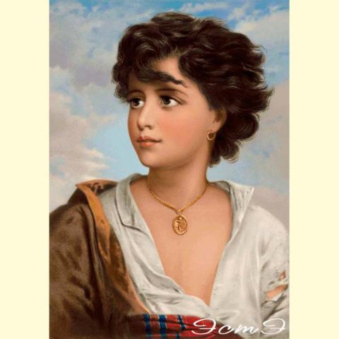 Скрин - компьютерное изображение схемы вышивки