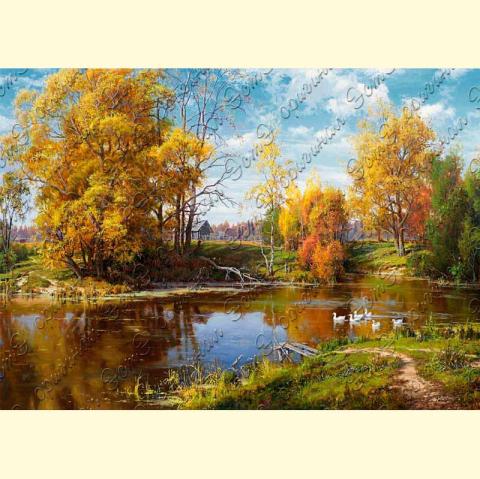 Оригинал схемы - отредактированная репродукция картины