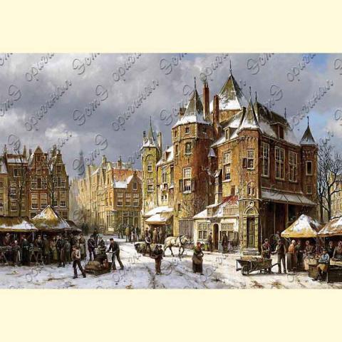 Оригинал схемы - отредактированная репродукция картины