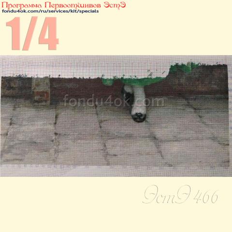 Вышивка  - ткань: Конгресс Страмин 24 ct, техника: петит-поинт <br>Автор вышивки: Ирина Прусова<br>Программа Первоотшивов 2023, приз 1/4 работы