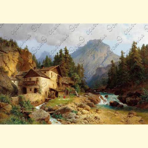 Оригинал схемы - отредактированная репродукция картины