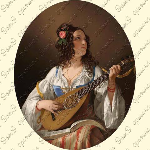 Оригинал схемы - отредактированная репродукция картины