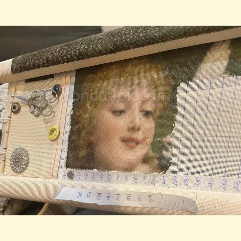 Вышивка  - ткань: Аида 18 ct, техника: крестик в 2 нитки <br>Автор вышивки: Анна Кирияк