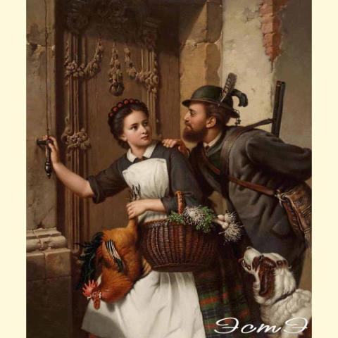 Скрин - компьютерное изображение схемы вышивки