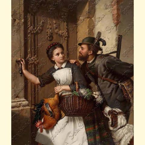 Оригинал схемы - отредактированная репродукция картины