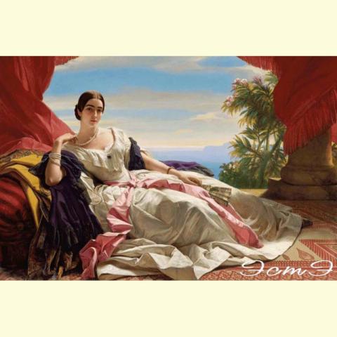 Скрин - компьютерное изображение схемы вышивки