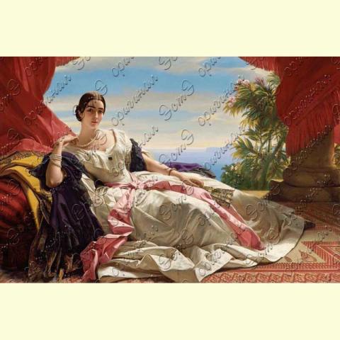 Оригинал схемы - отредактированная репродукция картины