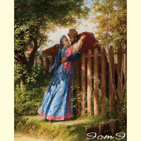 Скрин - компьютерное изображение схемы вышивки