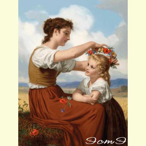 Скрин - компьютерное изображение схемы вышивки