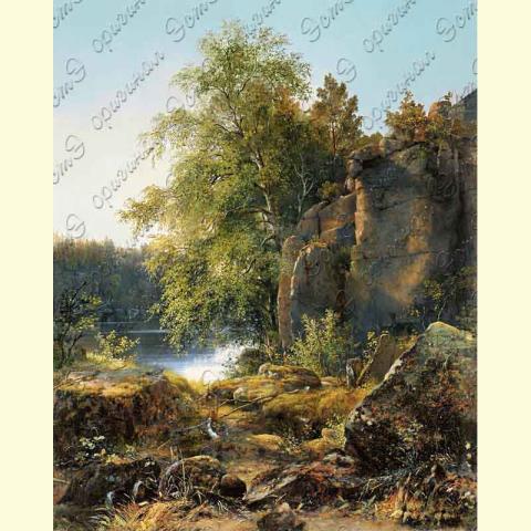 Оригинал схемы - отредактированная репродукция картины