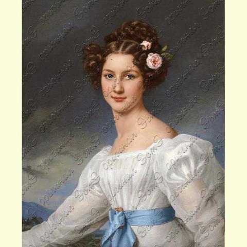 Оригинал схемы - отредактированная репродукция картины