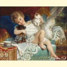 Скрин - компьютерное изображение схемы вышивки