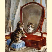 Скрин - компьютерное изображение схемы вышивки